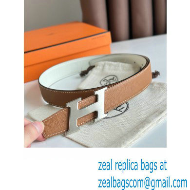 Hermes H Speed belt buckle  &  Reversible leather strap 32 mm 01 2023